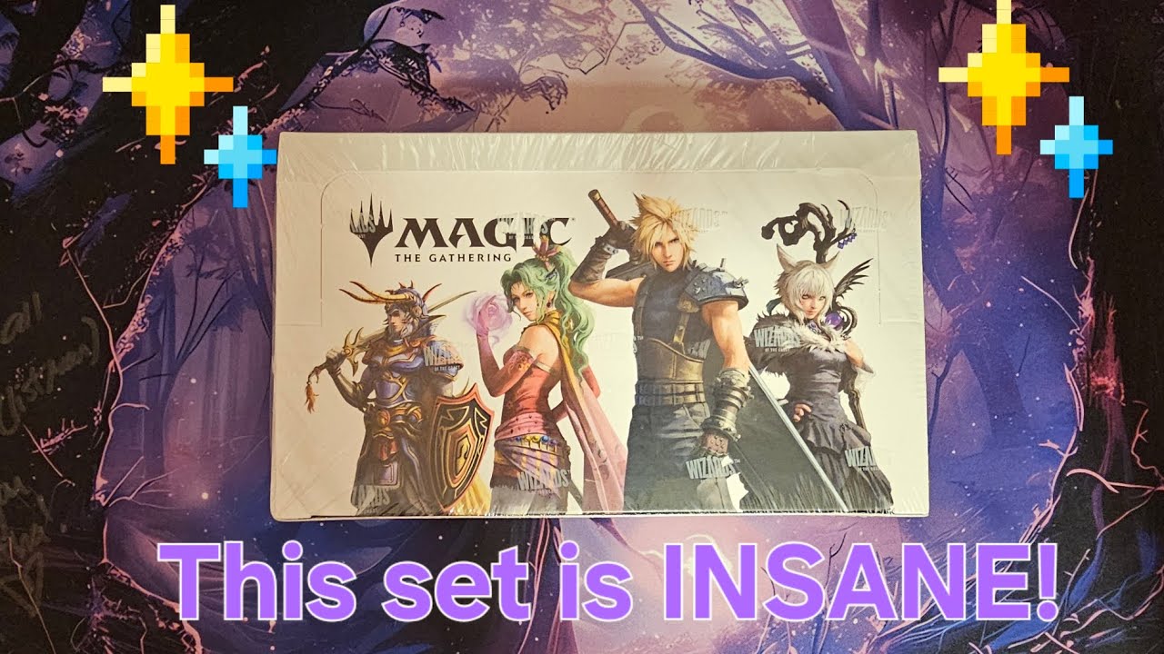Best Final Fantasy play booster box ever?!