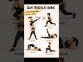 Slim Thighs at Home | 7 Day Leg Challenge