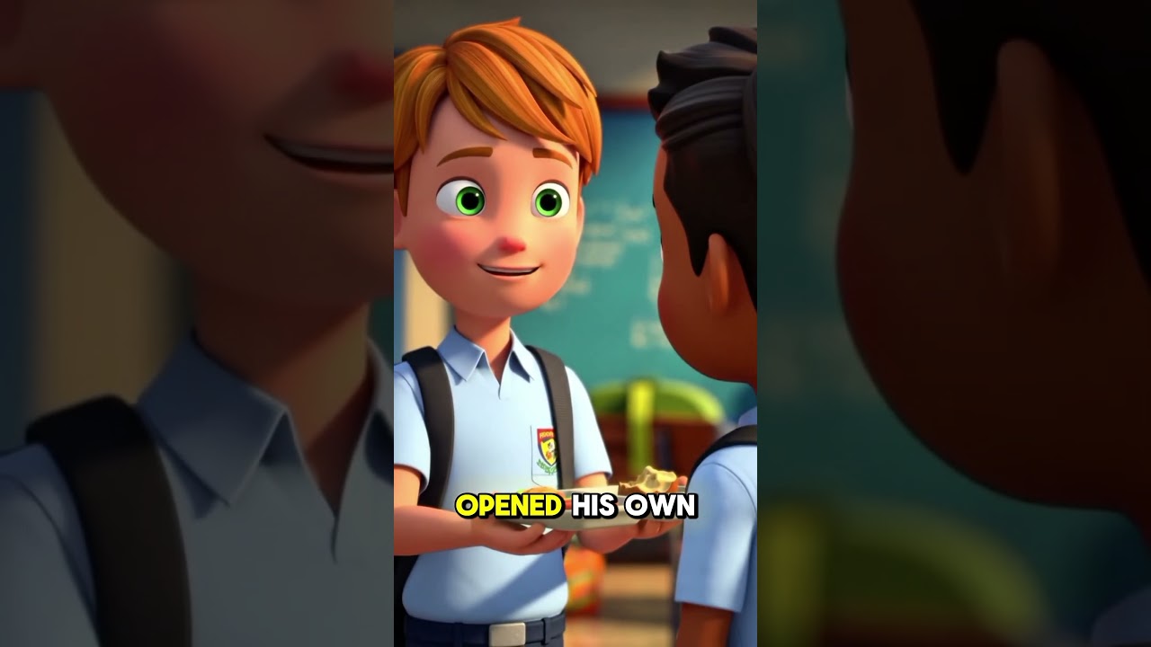 He Just Wanted to Eat in Peace... ❤️ | Heartwarming School Story