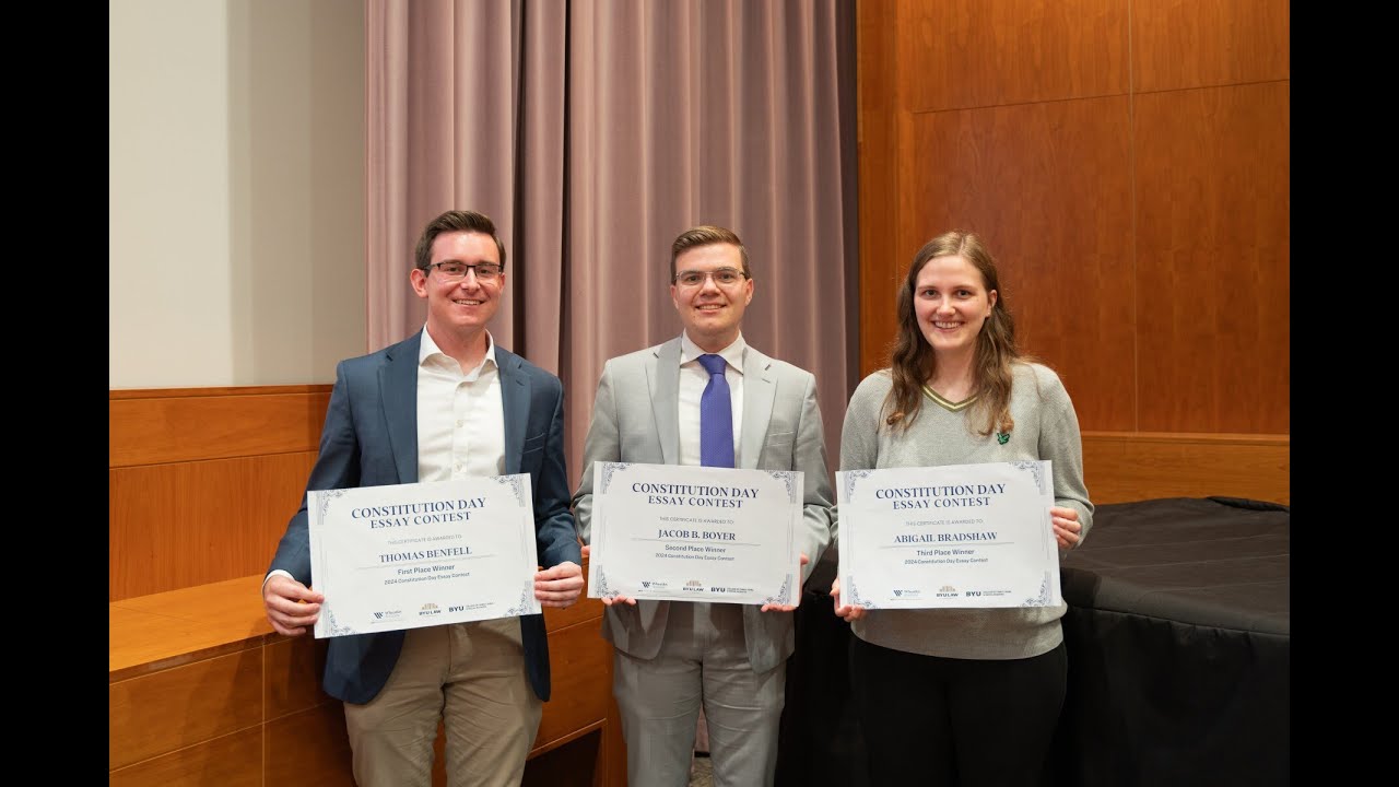 Constitution Day Essay Contest Winners