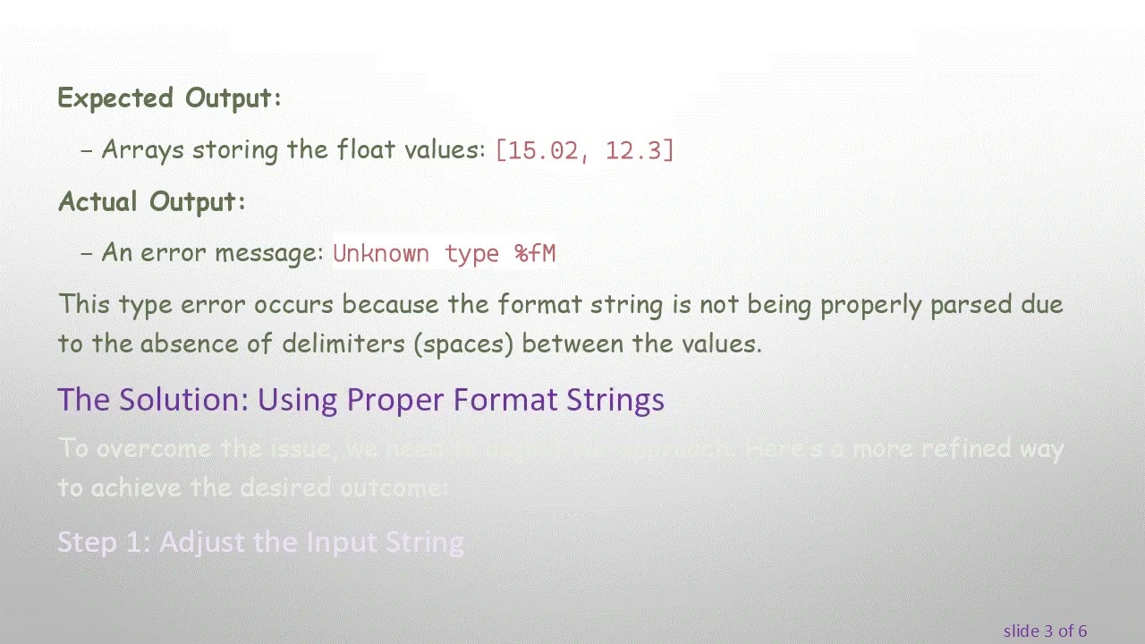 Solving the Type Error in Node.js with sscanf