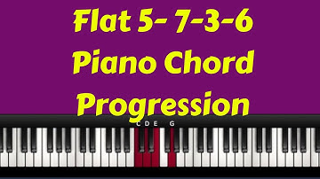 ♭5 - 7 - 3 - 6 PIANO CHORD PROGRESSION (Instructor - Caleb Fadhili)