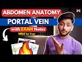 Abdomen Anatomy- Portal Vein | MBBS 1st Year | Full Explanation with Exam Notes | MBBS World