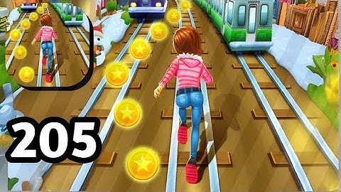 Subway Princess Runner-Gameplay Walkthrough Tutorial Levels Mobile Game Part 205.
