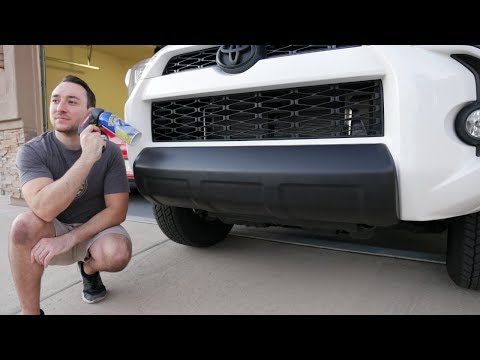Come Plasti Dip Bumpers
