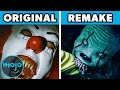 Comparing horror movie classics scenes original vs remake