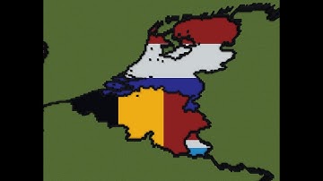 How To Build Belgium & Netherlands in Minecraft! Part 3