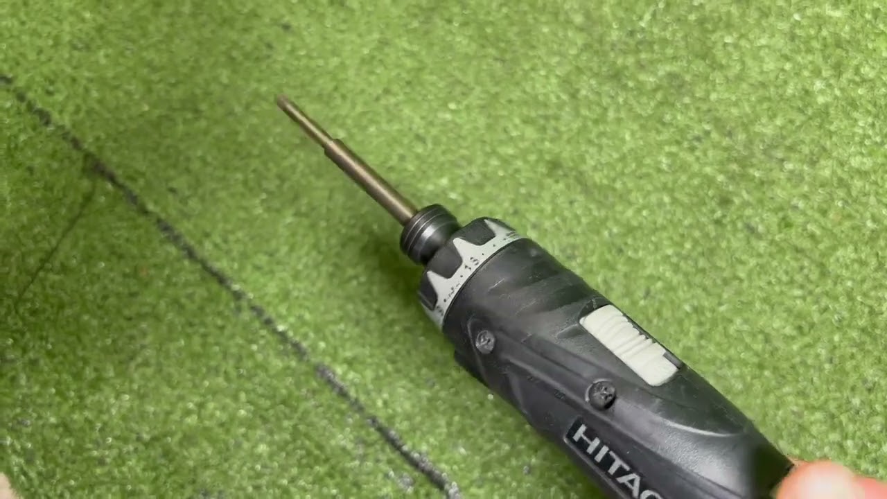 日立工機 HITACHI ドリルドライバ DB3DL2 簡易動作確認動画【工具一 
