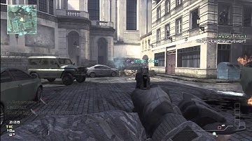 MW3 | Sick Random 360 Throwing Knife Across Map Own Back!