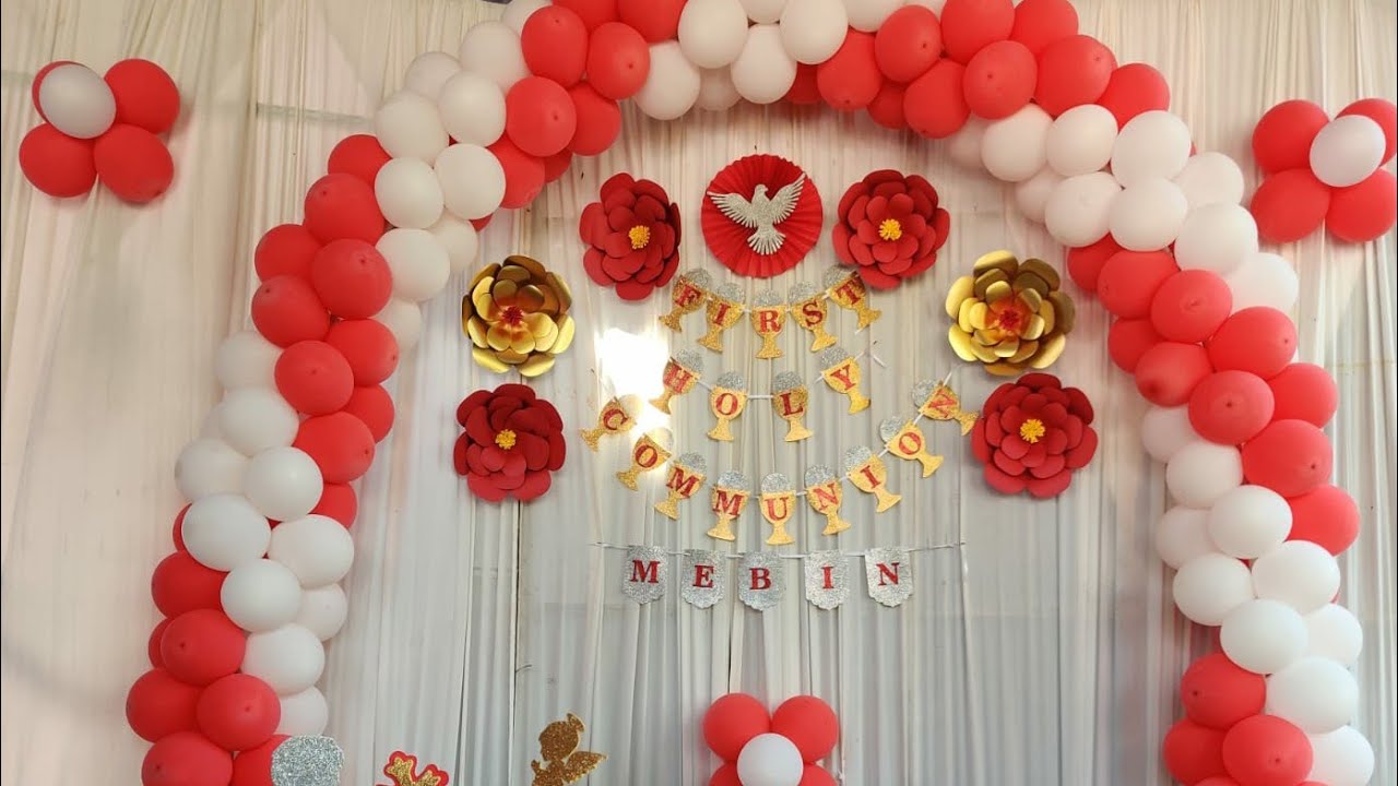 First Holy Communion Decoration | DIY First Holy Communion Decor | Buddy's Art