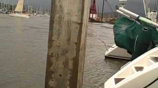 Tsunami hits Ventura Harbor California