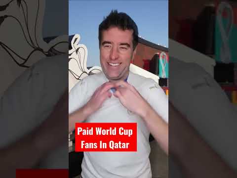Paid World Cup Fans In Qatar