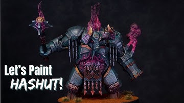 CHAOS DWARFS Dominator Engine painting Tutorial The NEW Helsmiths of Hashut (Age of Sigmar)