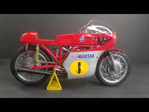 FINAL OF MY MOTORCYCLE GB THE REVELL / PROTAR 1/9 MV AGUSTA RACING