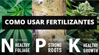 HOW TO CHOOSE AND WHICH FERTILIZER TO USE FOR GROWING CANNABIS