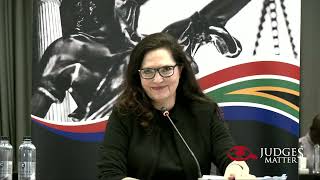 JSC Interview of Judge Ingrid Opperman for a vacancy on the Supreme Court of Appeal - Judges Matter