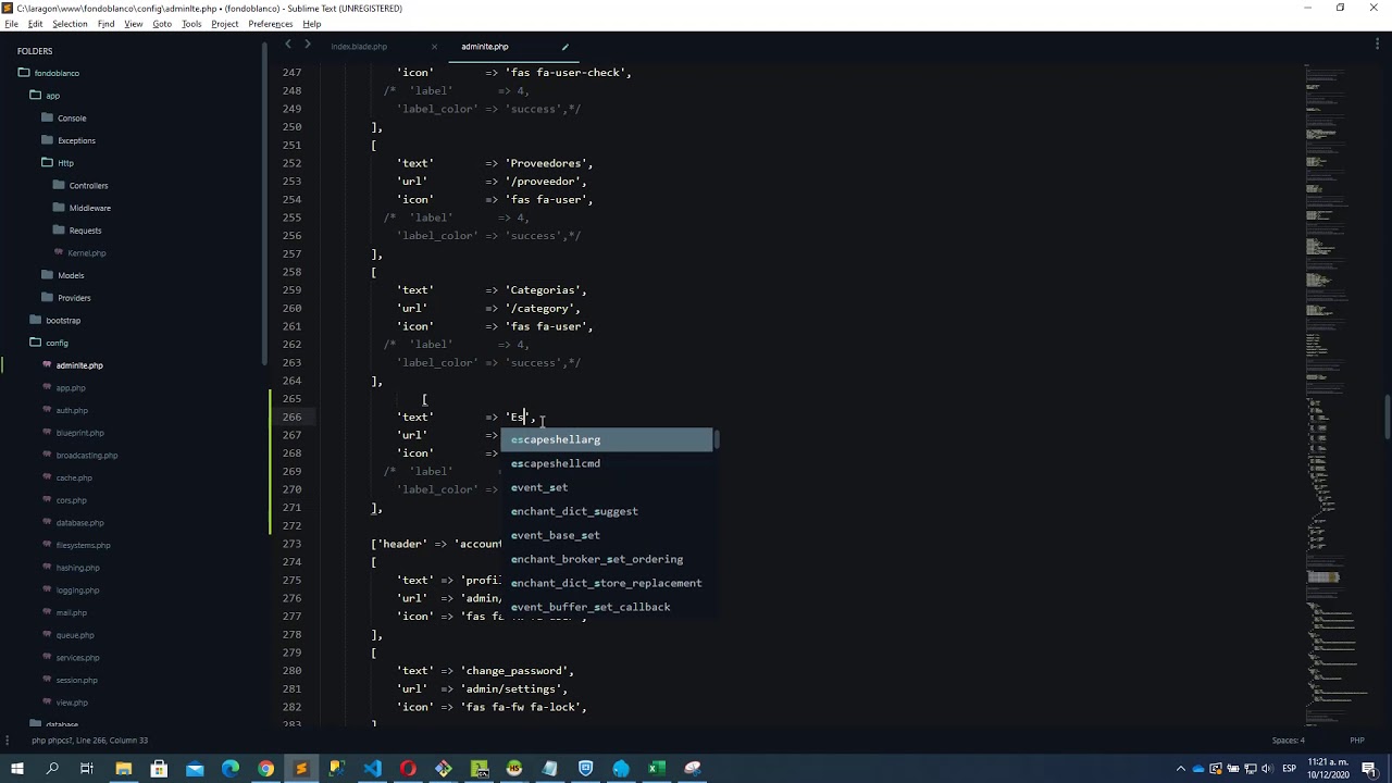 Laravel 8 - Sistema de Información - YouTube
