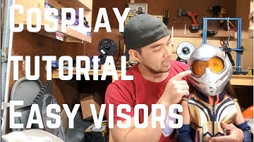Cosplay Tutorial  Easy Visors