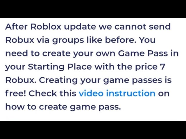 How To Use Roblominer To Get Robux Using Gamepass Youtube - how to collect robux from your gamepass