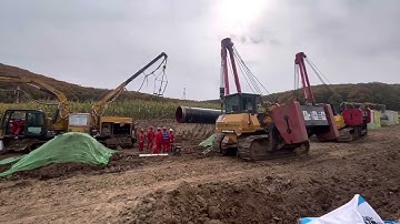 Xionggu Automatic Welding Machine is designed for 1219mm natural gas pipelines.