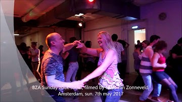BZA Sunday zouk social, Amsterdam, sun  7th may 2017