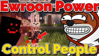 Ewroon Can Control Move & Control Players on QSMP 2 Minecraft ft. Tina