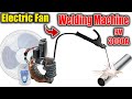 Viral turn an old electric fan into a 9 volts hightech welding machine