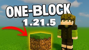 ✅ How to Install ONE BLOCK in Minecraft Java 1.21.5 - Easy and Fast! (2025)