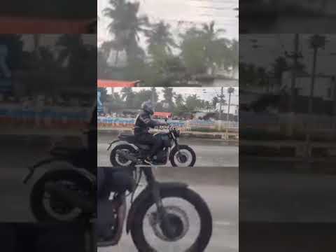 Royal Enfield Scram 411 Spotted