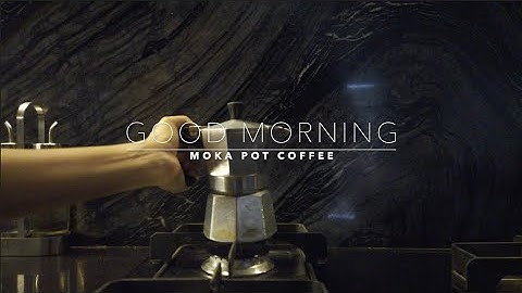ASMR | Morning Routine - Moka Pot Coffee