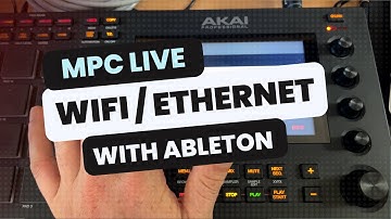 HOW TO CONNECT YOUR MPC LIVE TO A COMPUTER USING WIFI OR ETHERNET