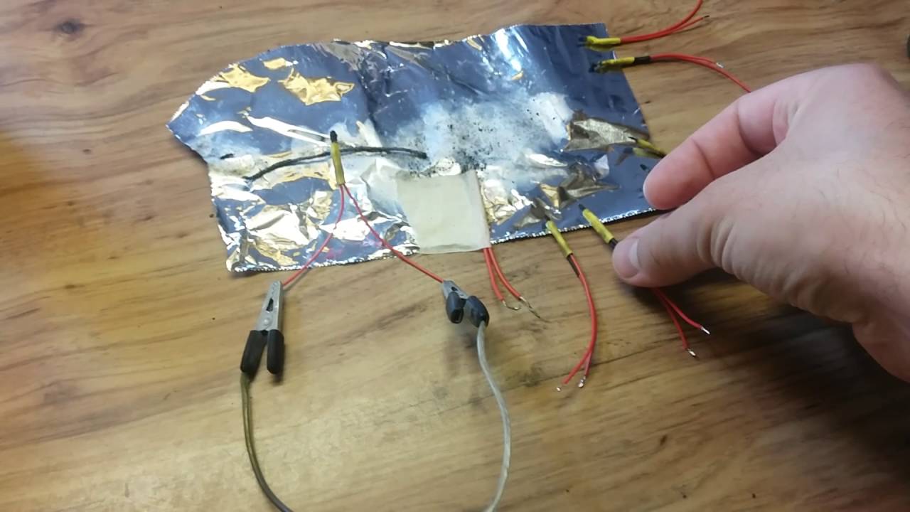 Electrical Igniter Preliminary Test YouTube