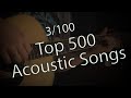 Top 500 songs for acoustic guitar 3/100