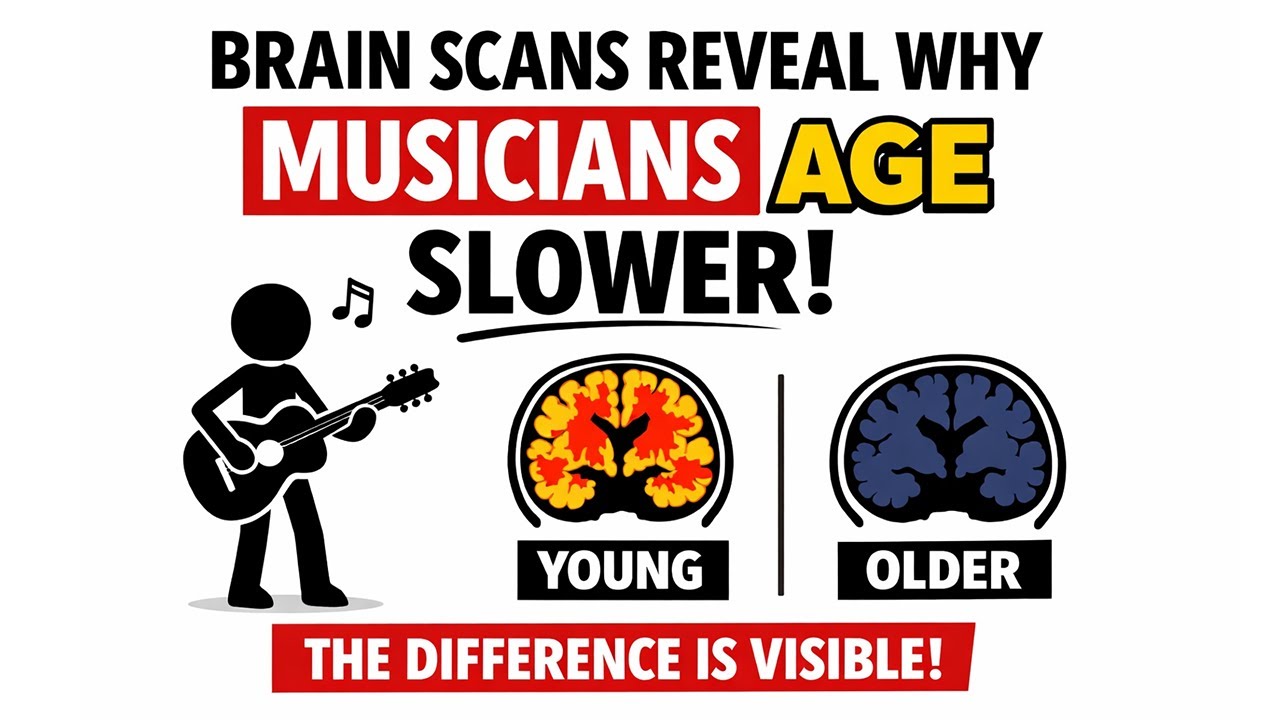 Brain Scans Reveal Why Musicians Age Slower (The Difference Is Visible) 