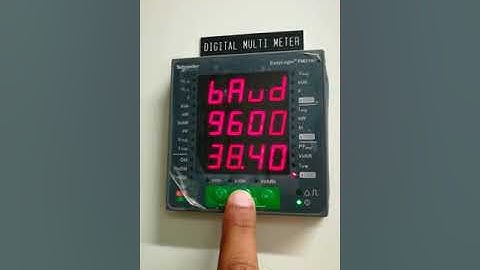 power meter pm2100 configuration