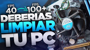 ¿Qué pasa si no limpias el PC?