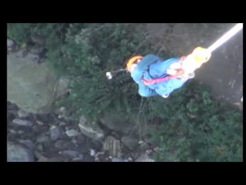 Bungy at Bhote Kosi River, The Last Resort, Nepal