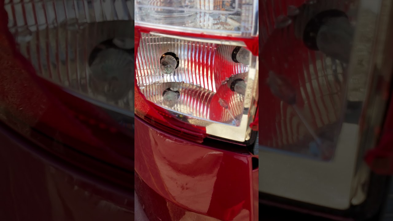 13 Ford C Max Rear Tail Light Repair One Handed Youtube