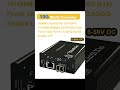 AI PoE Switch - Gigabit to 10G Smart Managed Converter, SFP to RJ45 Fiber Media Converter #aisail