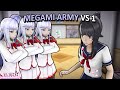 MEGAMI HAS AN ARMY… I HAVE TO ELIMINATE THE REAL ONE - Yandere Simulator Mod