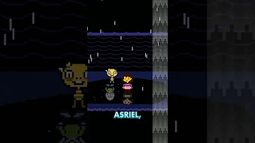 Undertale Red and Yellow CHARA REFLECTION