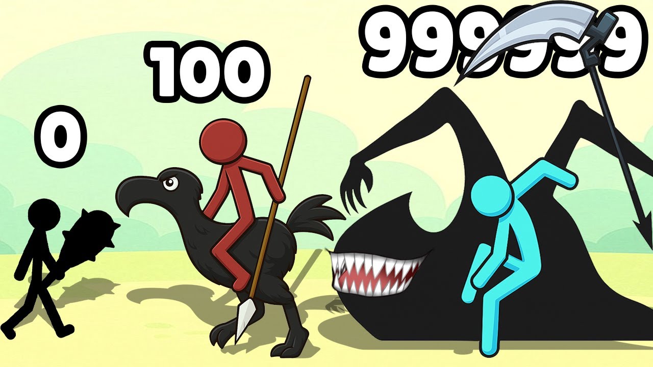 Clash Of Stickman Gameplay Walkthrough – Epic Stick Battle! (Android, iOS)