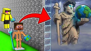 I CHEATED Using \/\/GOD In Minecraft Build Battle!