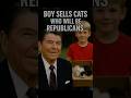 “Ronald Reagan y el niño que vende gatitos 🐱😂 ¿Futuros republicanos?” #RonaldReagan #HumorReagan ...