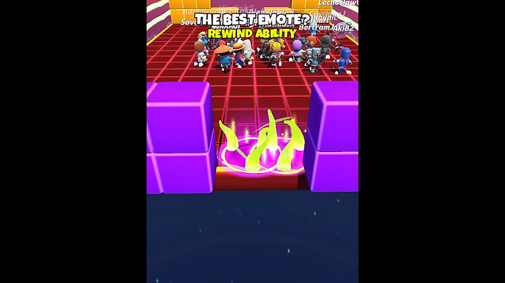 The Best Emote Ability Rewind Stumble Guys 0.88 New Update 🔥