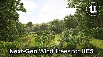 Next Gen Wind Trees | Unreal Engine 5.4 | Broadleaf Trees Biome #unrealengine #UE5 #fab #gamedev