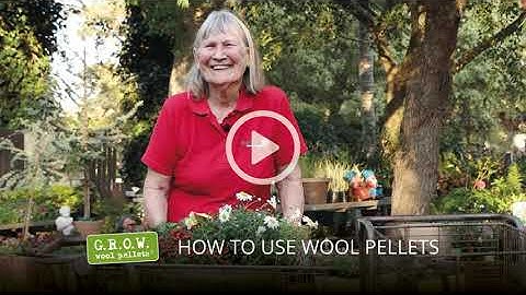 How to use G.R.O.W. Wool Pellets®