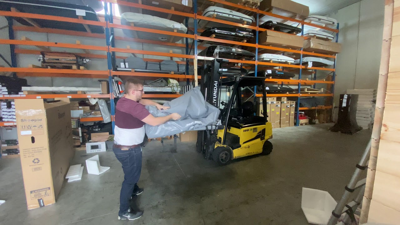 INTER TRADE at Dachzelt Sheepie Jimba Jimba Auspacken und Aufbau