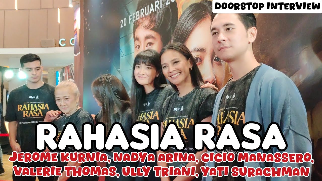 Jerome Kurnia Bahagia Bisa Akting brg Pacar, Nadya Arina di Rahasia Rasa. 