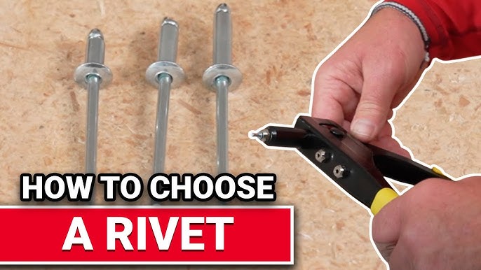 How to install plastic pop rivets without expensive riveter tool